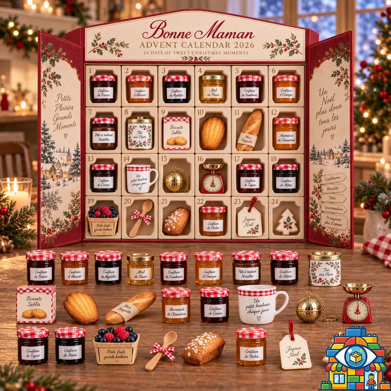 Bonne Maman 2026 Jam and Treats Advent Calendar | LookAtMarket