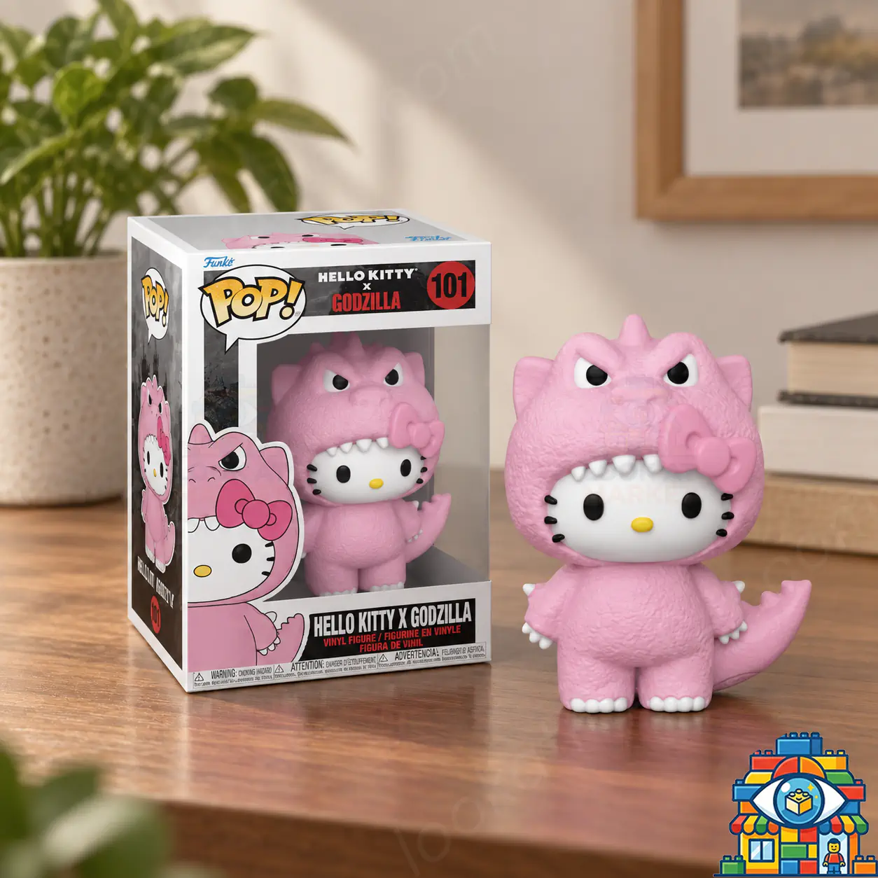 Hello Kitty x Godzilla 2026 Pop Figure | LookAtMarket