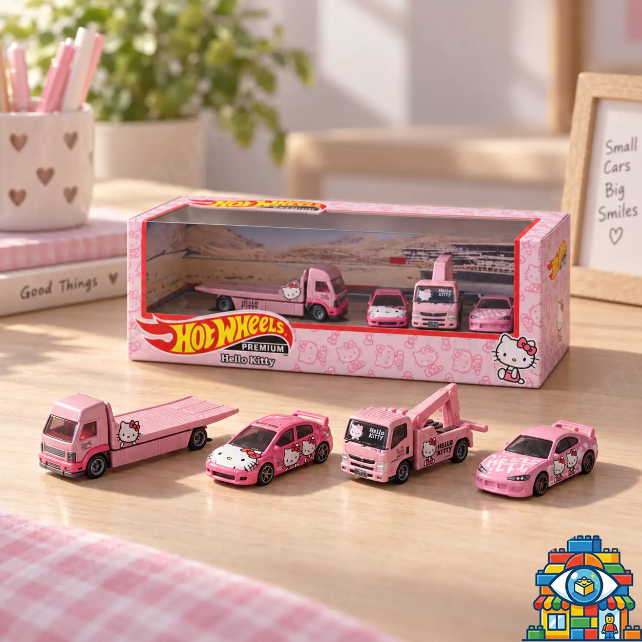 HELLO KITTYミニカーセット Hot Wheels Hello Kitty 2026 Diecast Car Set - Look At Market