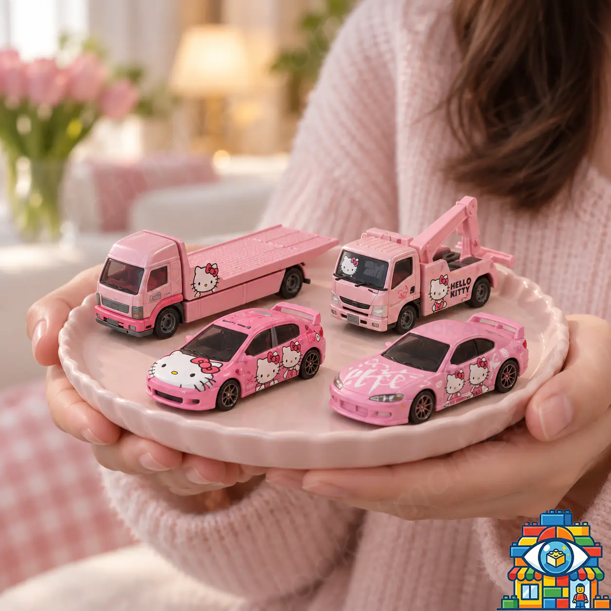 HELLO KITTYミニカーセット Hot Wheels Hello Kitty 2026 Diecast Car Set - Look At Market